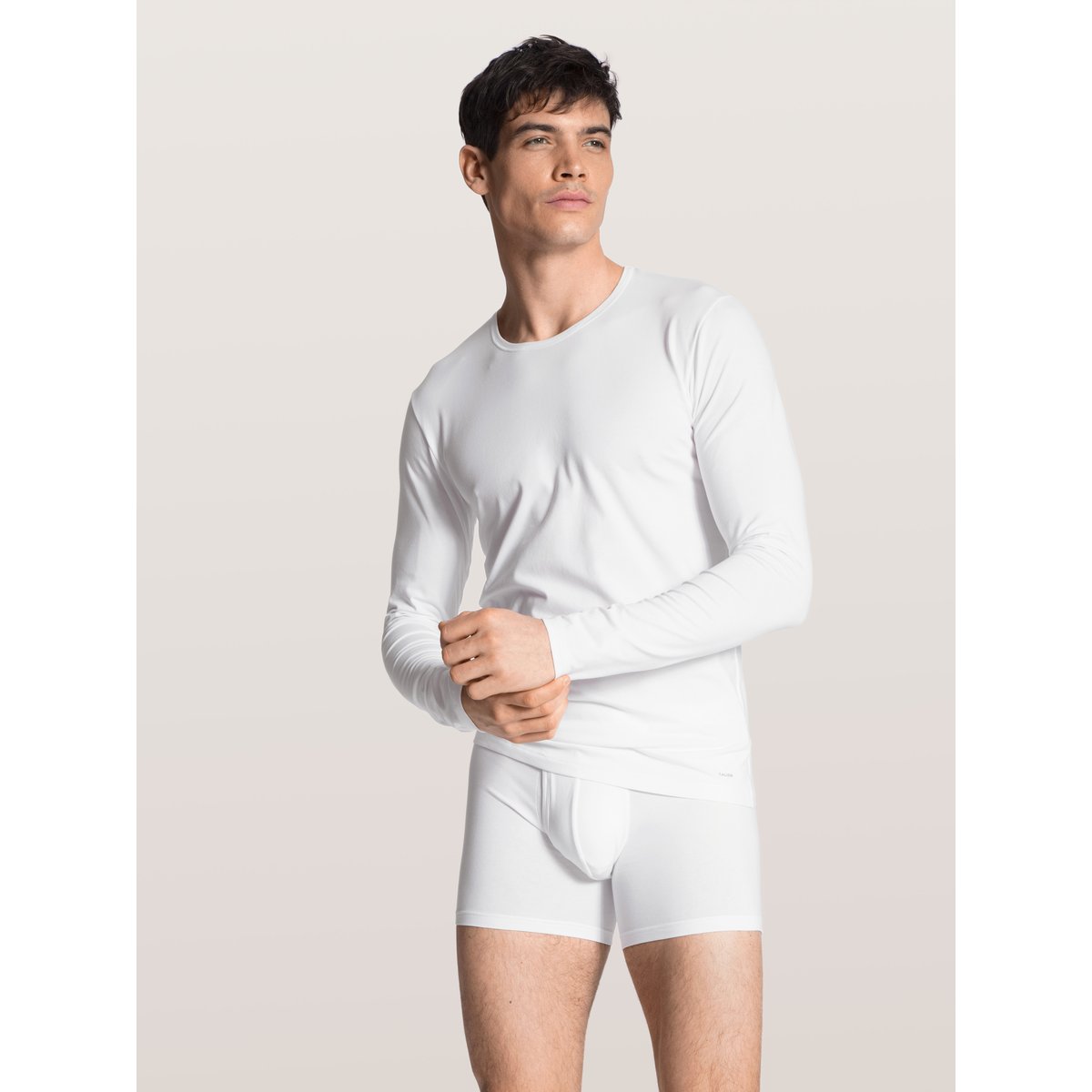 Boxer Brief, avec ouverture Coton COTTON CODE blanc, CALIDA
