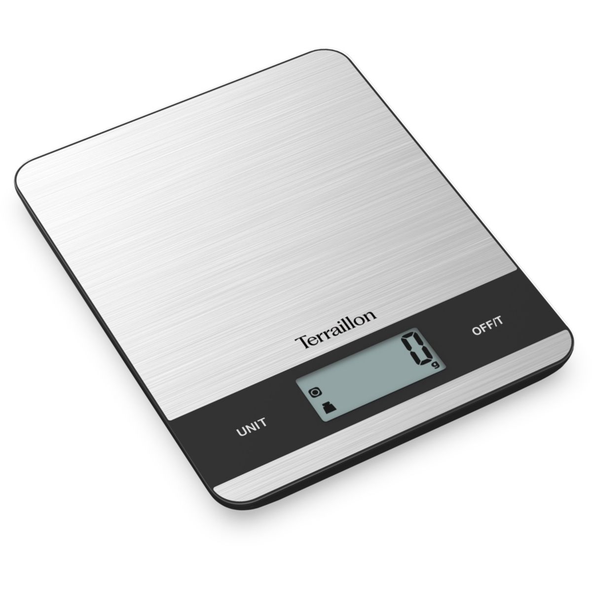 Balance de cuisine SLIM STEEL 15368 couleur unique, TERRAILLON