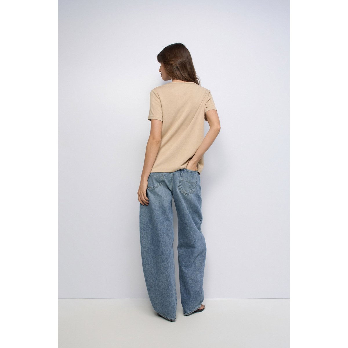 T-SHIRT AVEC Fil textile blanc, SALSA JEANS