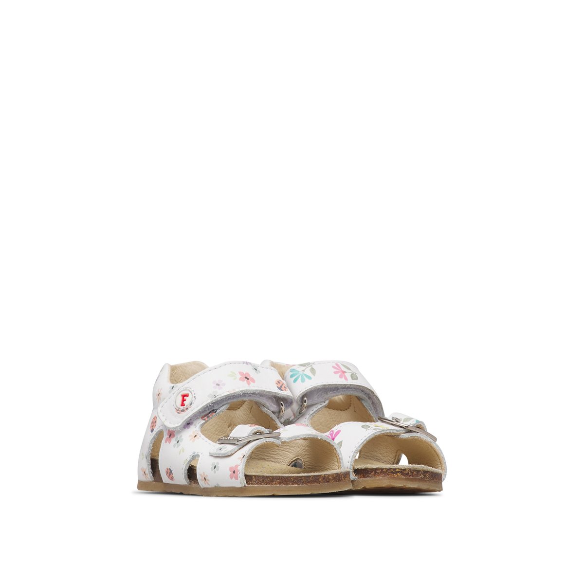 Sandales en cuir BEA blanc-, FALCOTTO