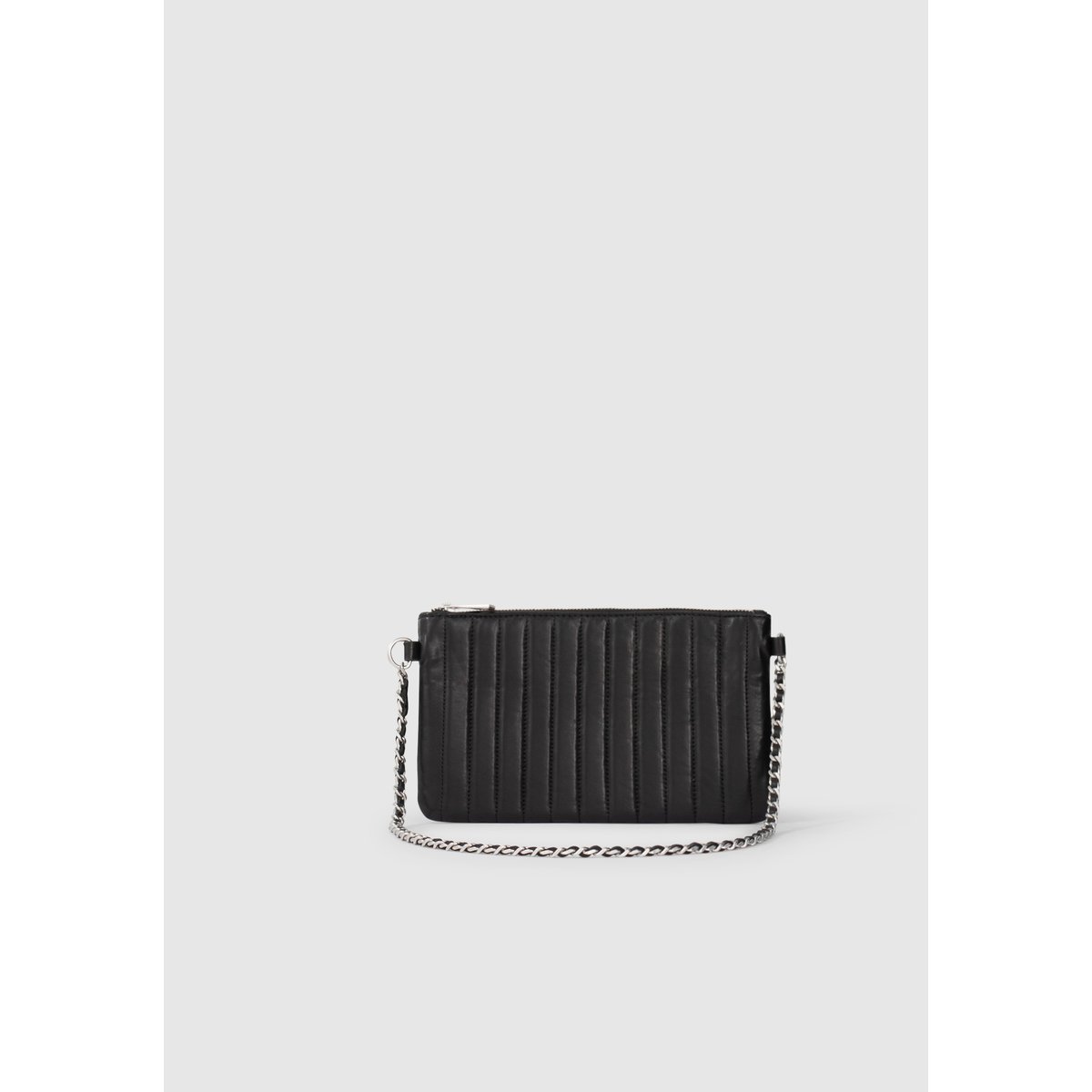 Sac à main en cuir Chrome Free 111 ROMY noir, IKKS
