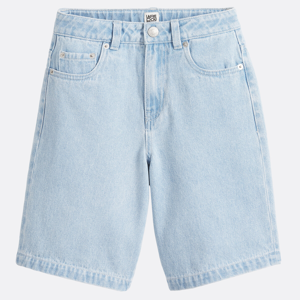 Bermudas vaqueras baggy bleached, LA REDOUTE COLLECTIONS