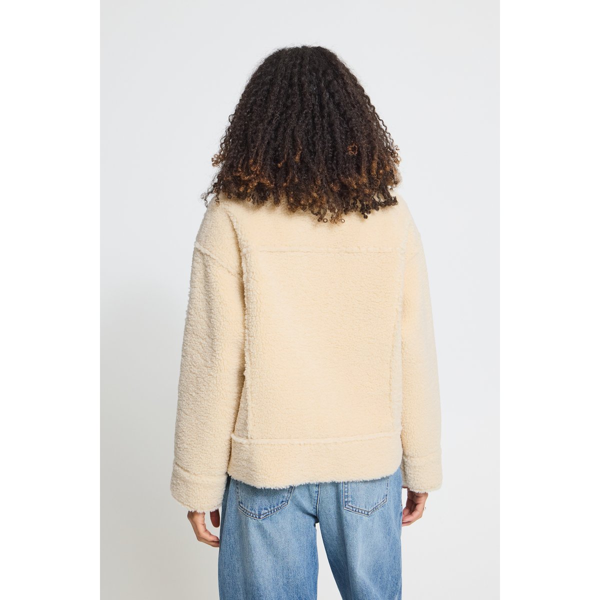 Veste d'extérieur blanc almond milk, ICHI