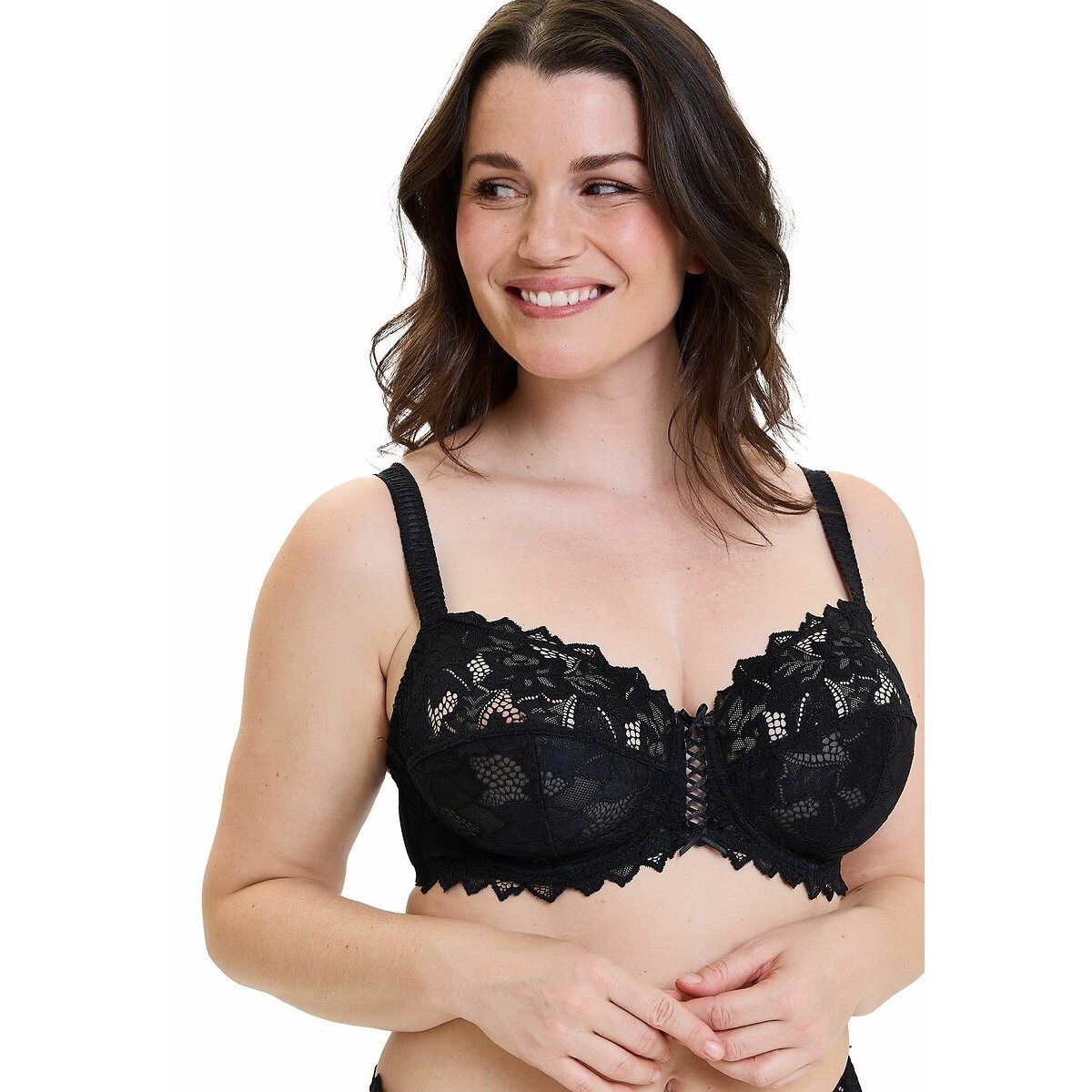 Reggiseno push-up con ferretto Arum nero , SANS COMPLEXE