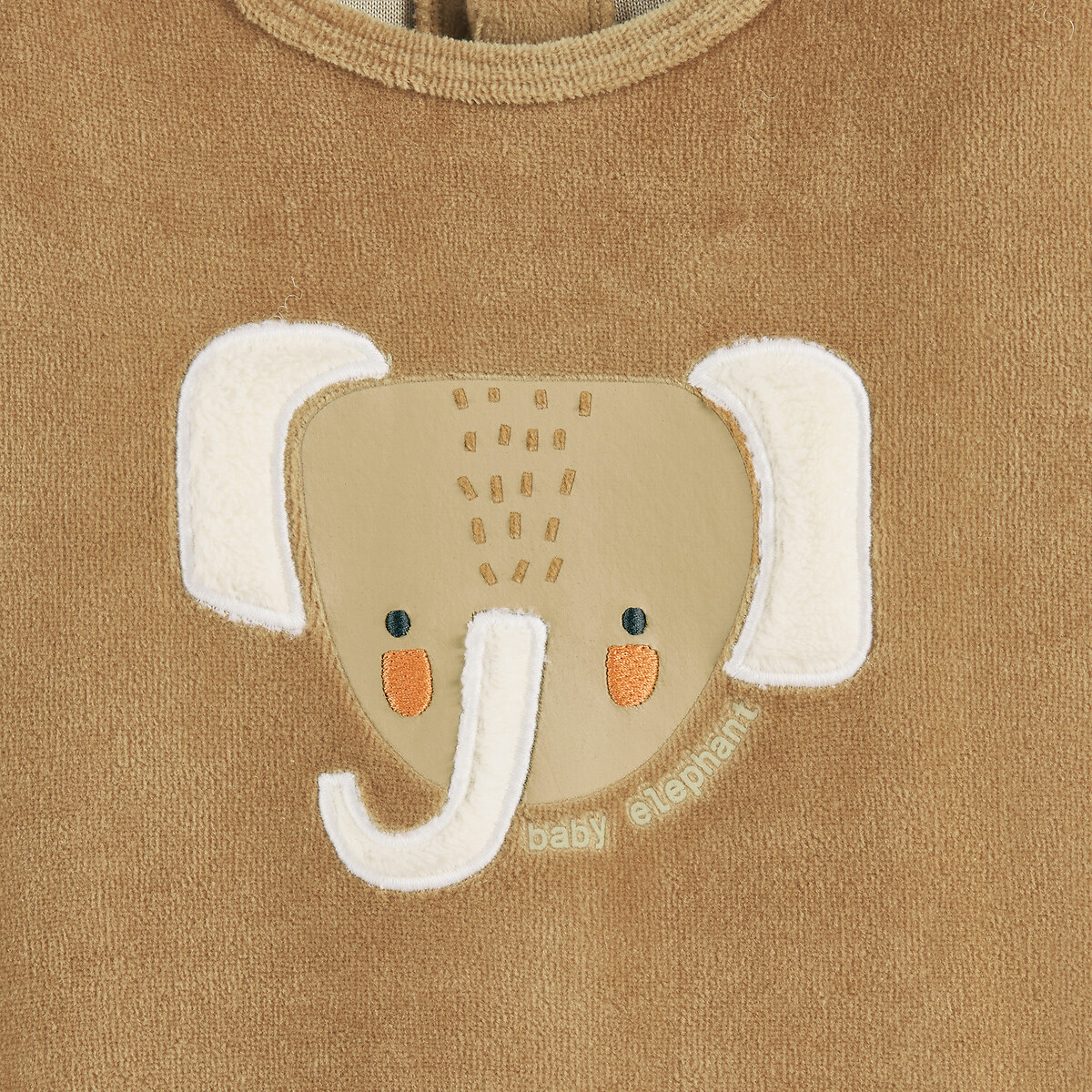 Set van 3 fluwelen pyjama's met dierenmotief gemengd, LA REDOUTE COLLECTIONS