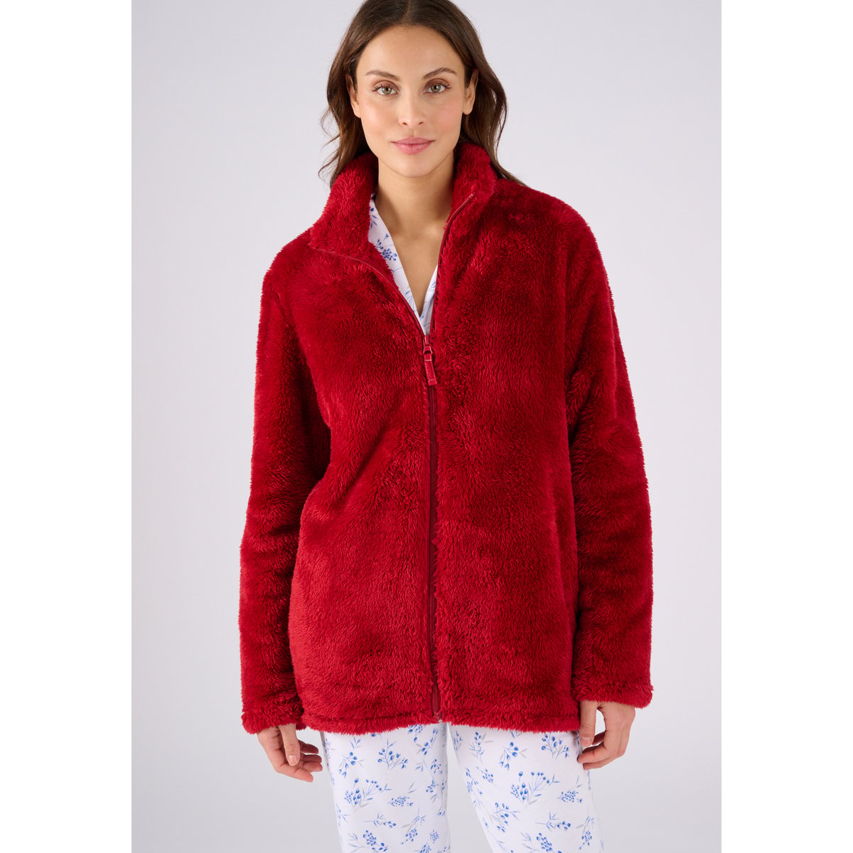 Veste d'intérieur maille Thermolactyl bleu, DAMART