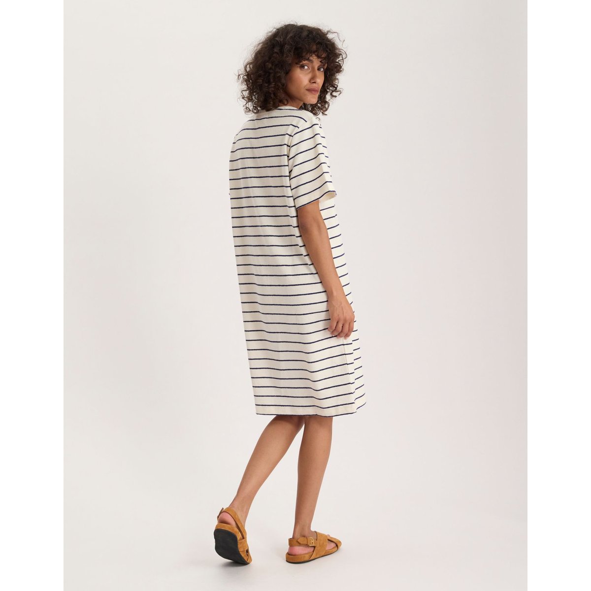 Robe Axelle en coton noir, INES DE LA FRESSANGE PARIS