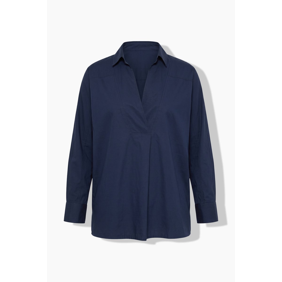 Chemisier en coton bio marine, ULLA POPKEN