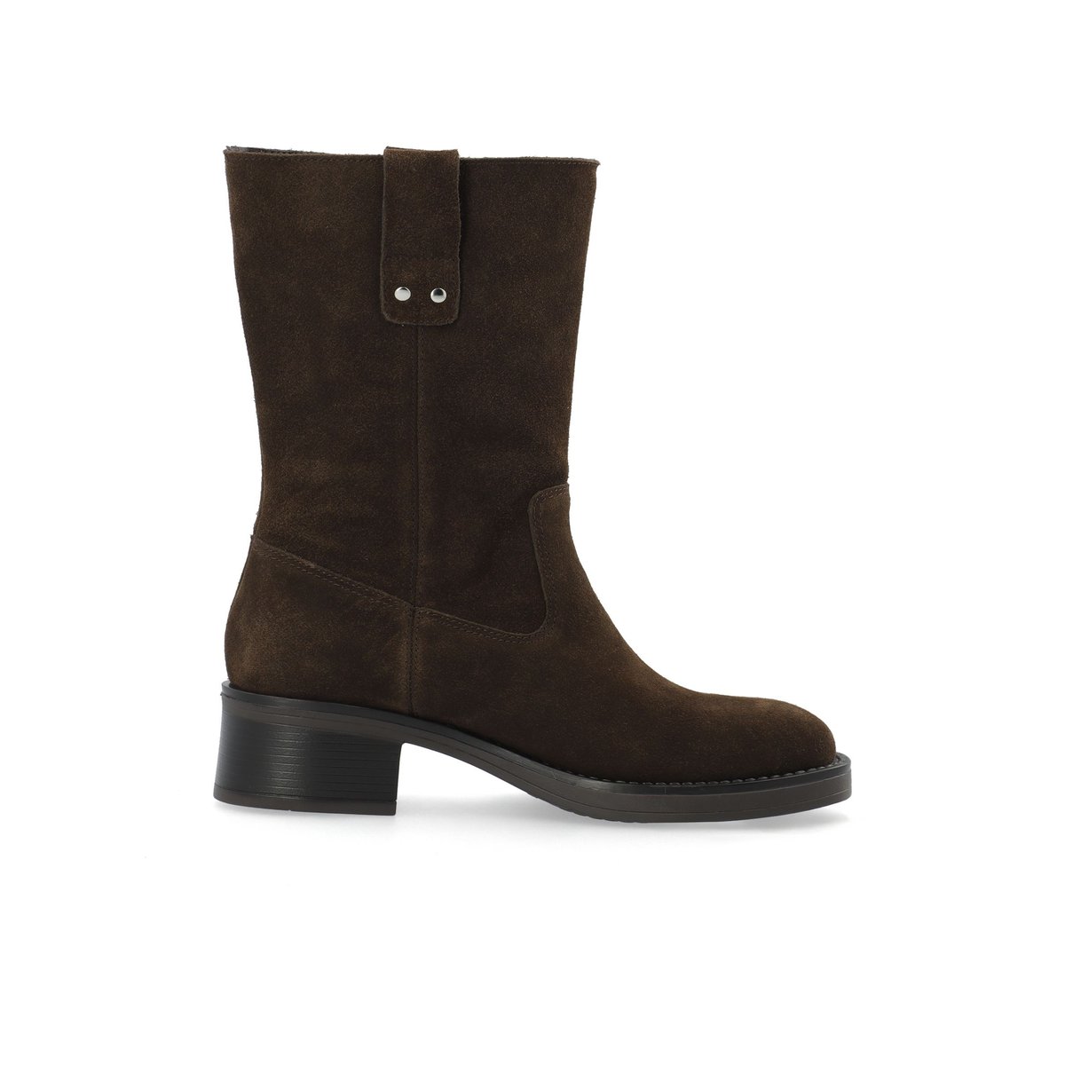 Bottes En Daim marron - brown1, BIANCO