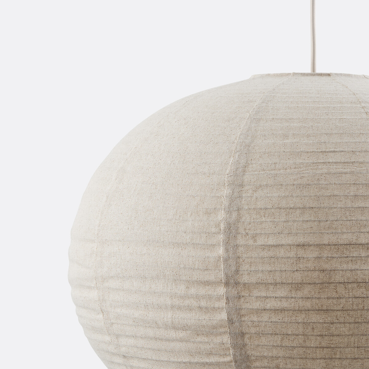 Suspension boule en lin, diamètre 50 cm, MARY naturel, LA REDOUTE INTERIEURS