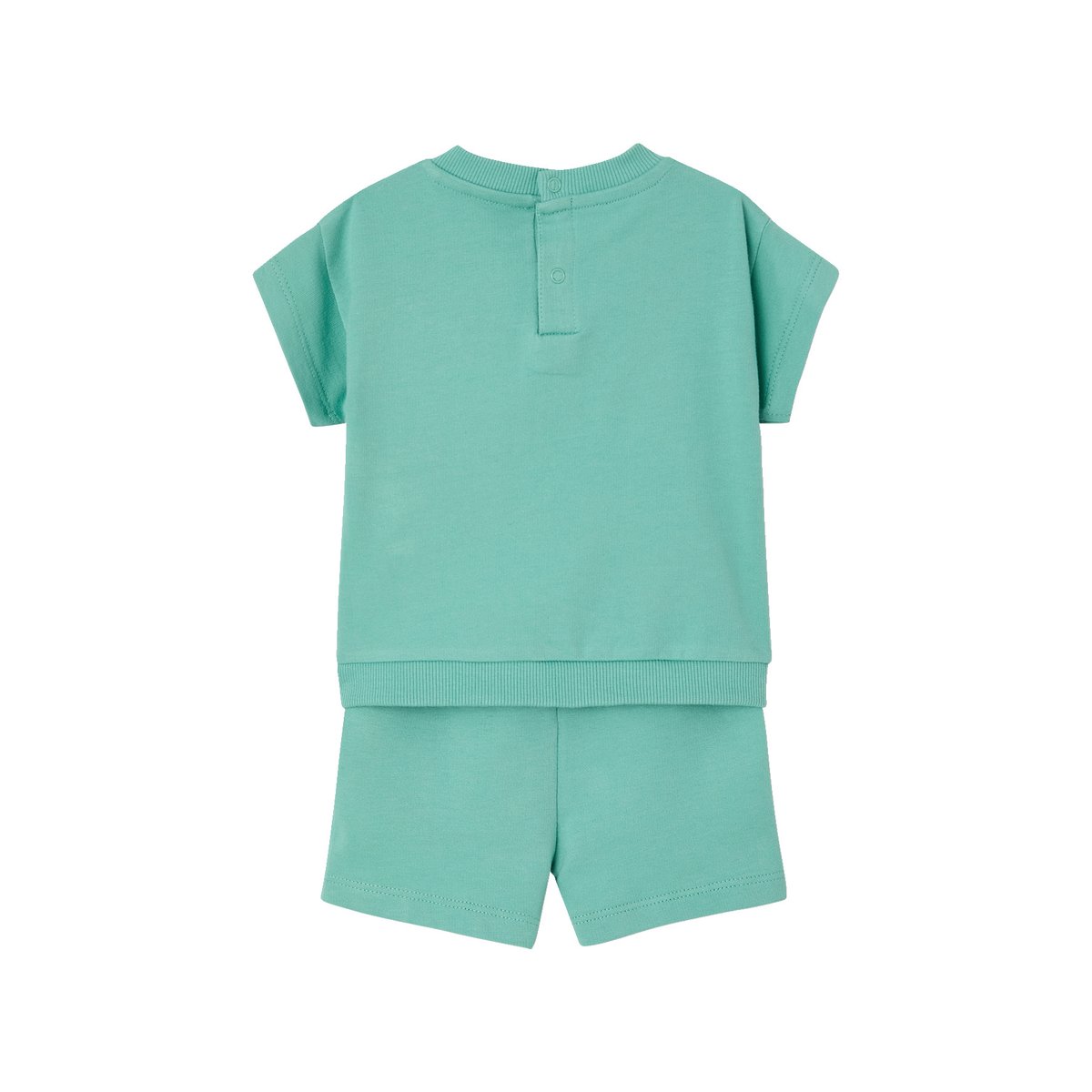 Ensemble short bébé Mickey menthe, VERTBAUDET