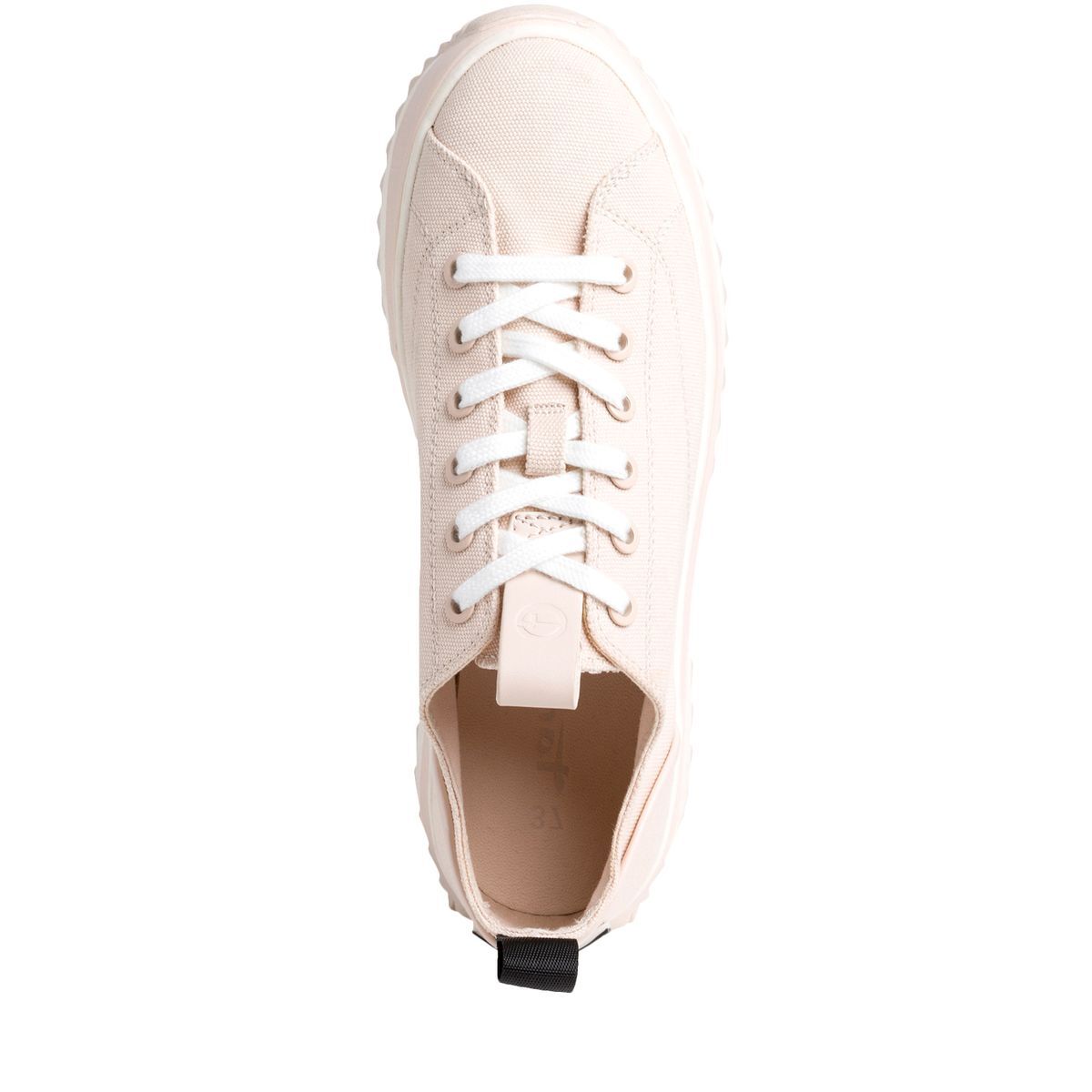 Basket à talon beige ivoire, TAMARIS