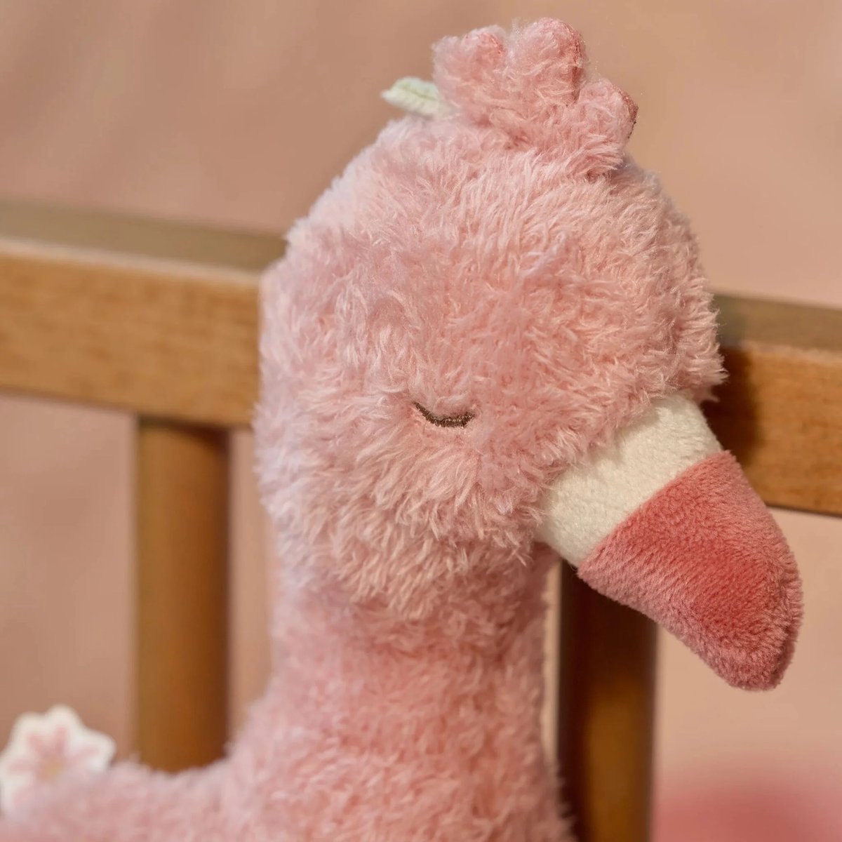 Peluche musicale à suspendre beige, marron, LITTLE DUTCH