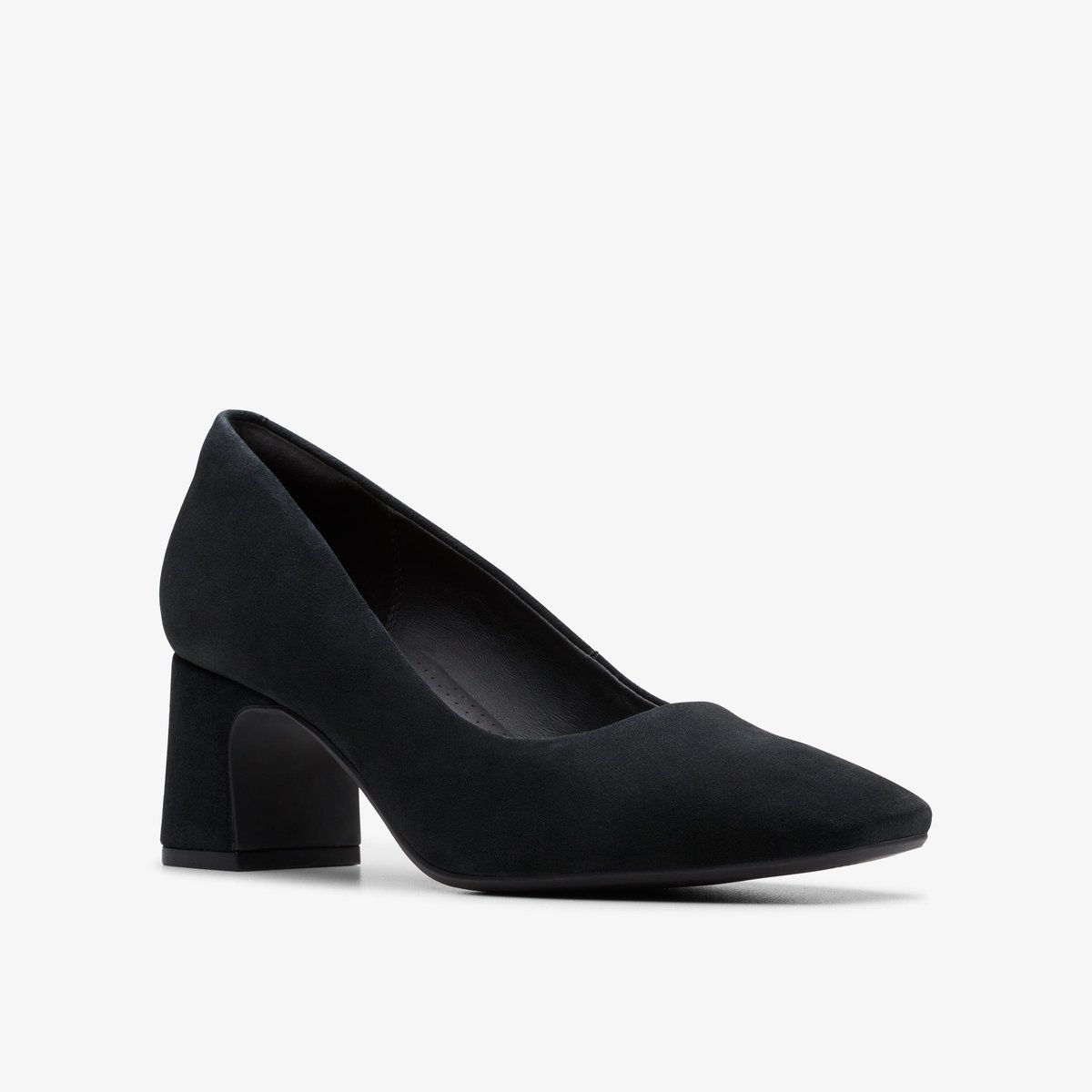 Escarpins Suède FERNIE COURT noir, CLARKS