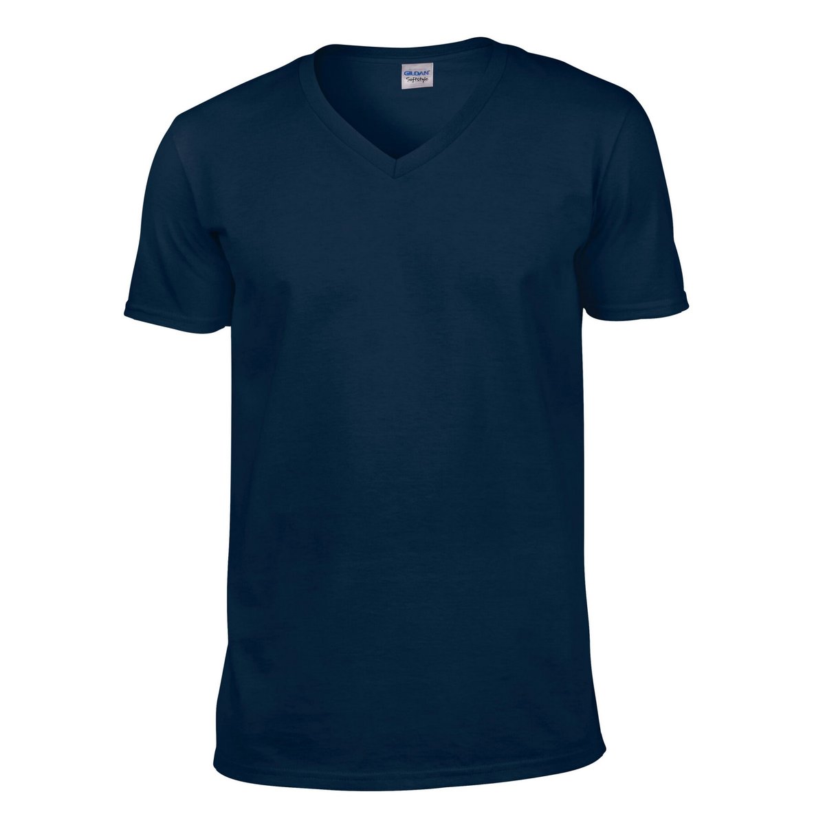 T-shirt SOFTSTYLE bleu marine, GILDAN