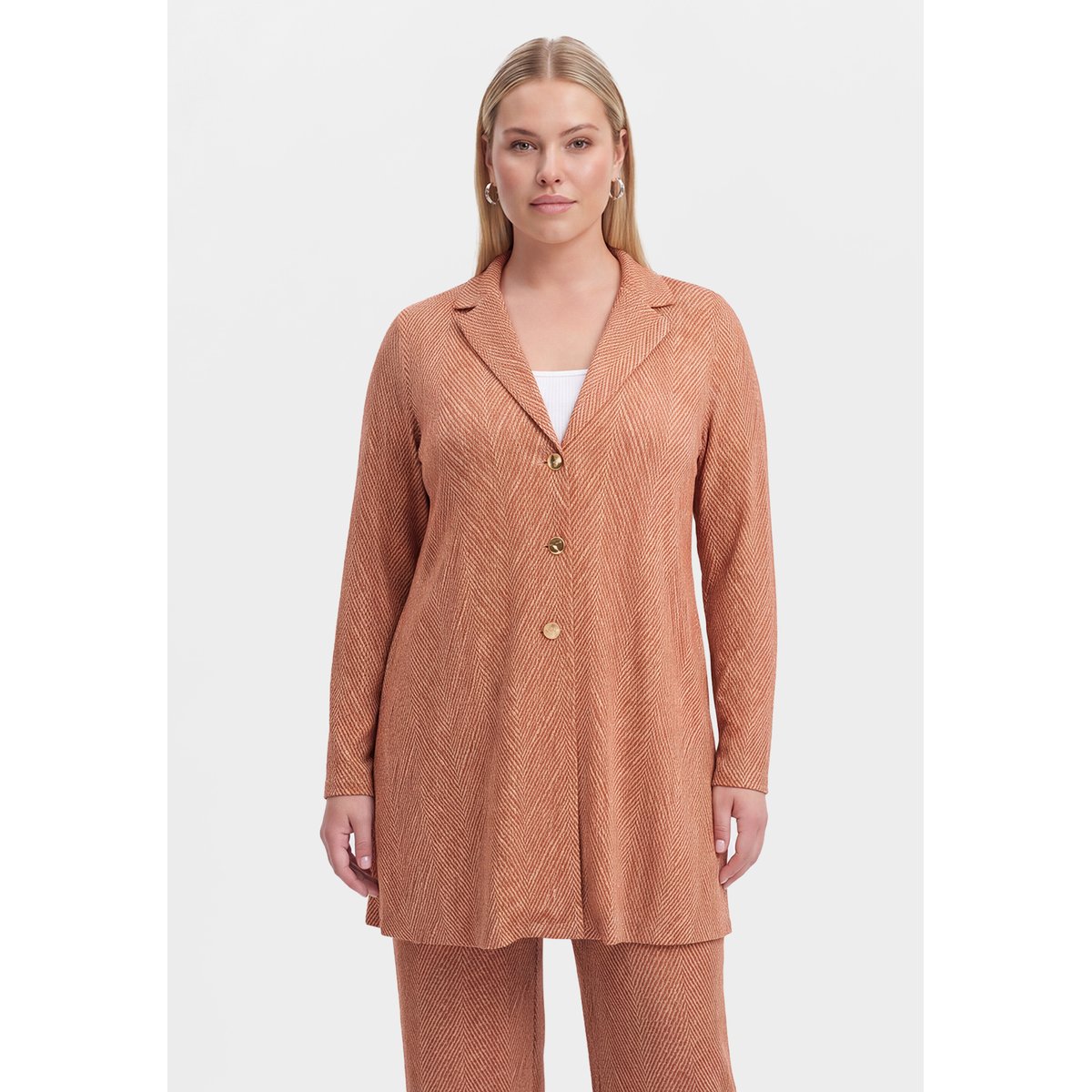 Veste /Blazer avec manches longues marron, YOEK