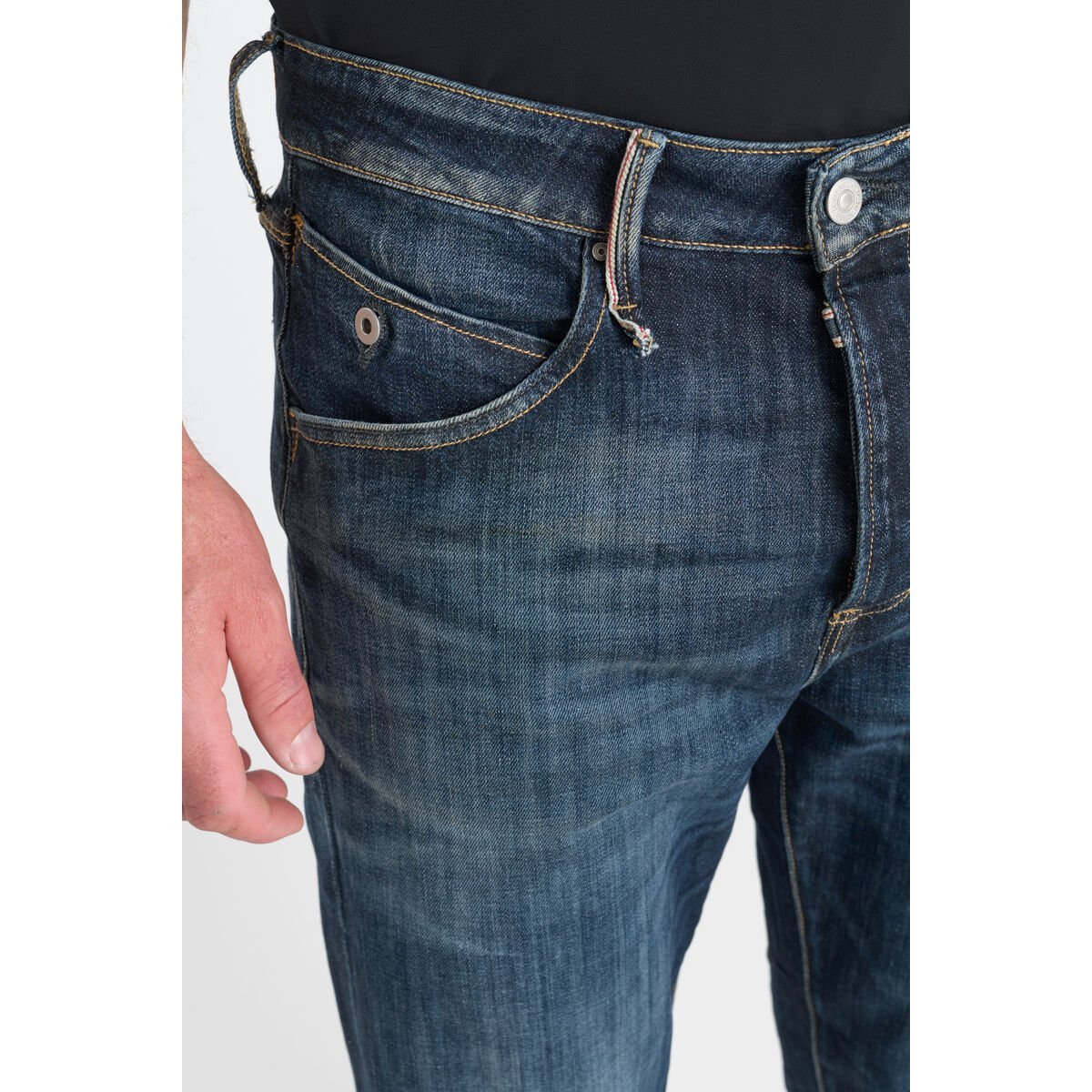Jeans loose, large 900/19, longueur 34 blue, LE TEMPS DES CERISES