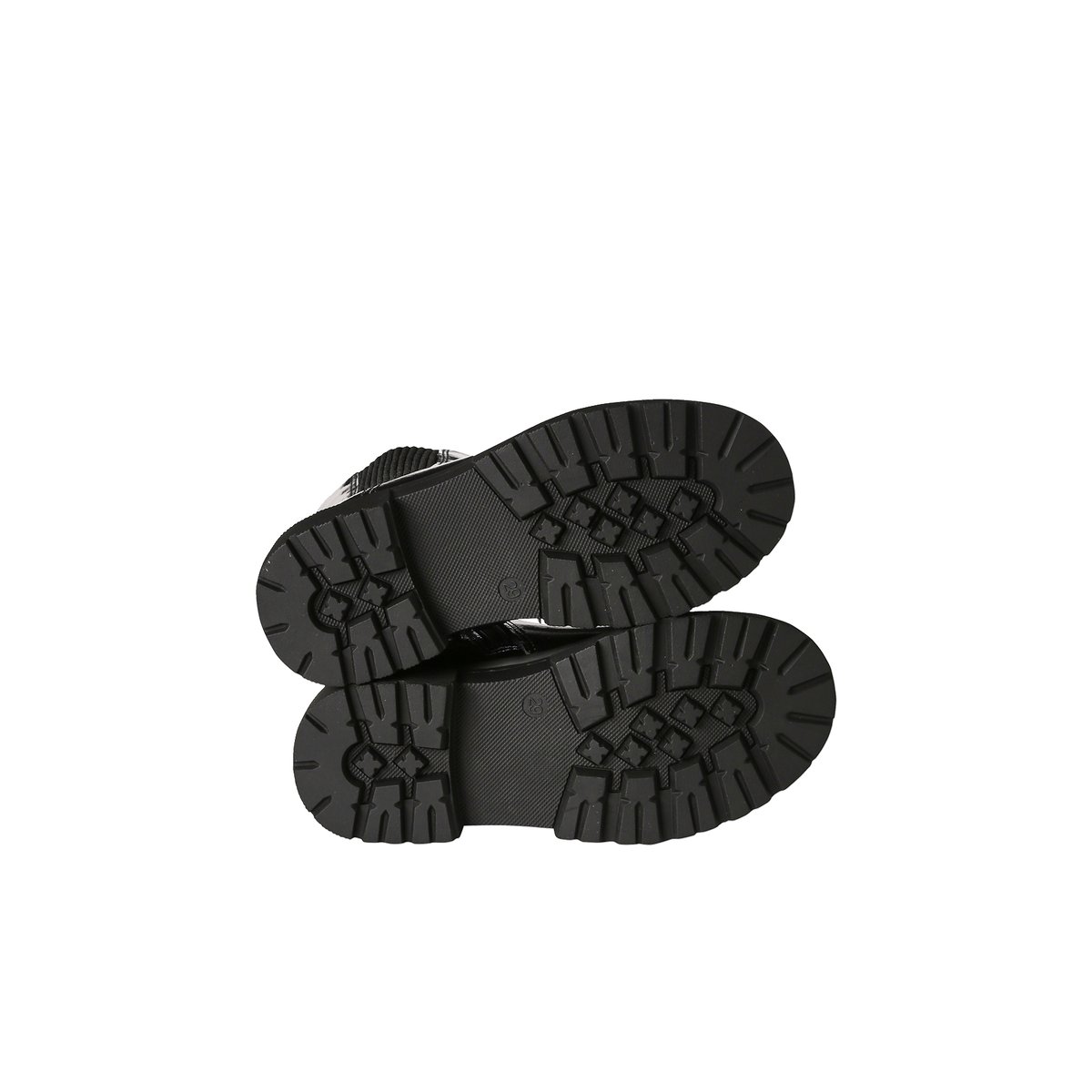 Boots synthétique zippées et élastiquées marine, VERTBAUDET