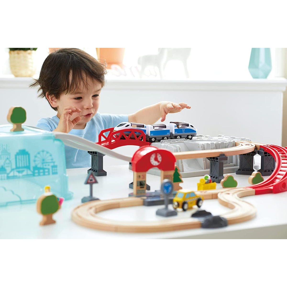 Coffret de train 2 en 1 multicolore, HAPE