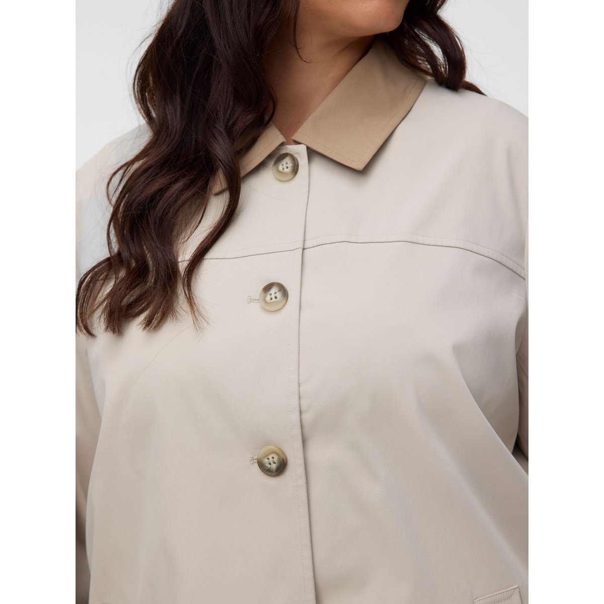 Veste oatmeal, VERO MODA