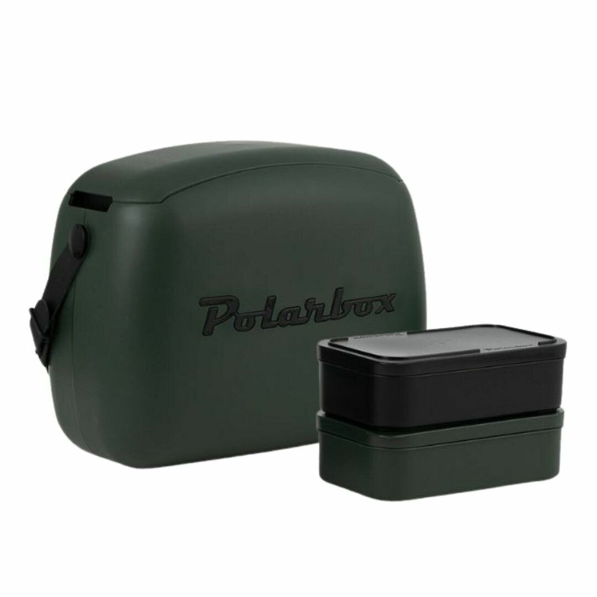 Lancheira Polarbox Urban Forest 6L, Smartlunch verde/preto, SMARTLUNCH