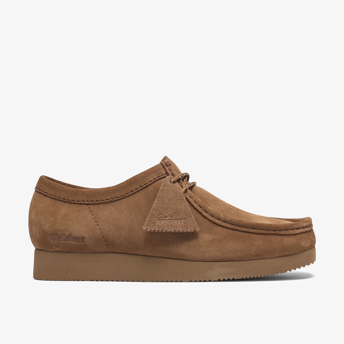 Schoenen van suède, WALLABEE LITE camel, CLARKS