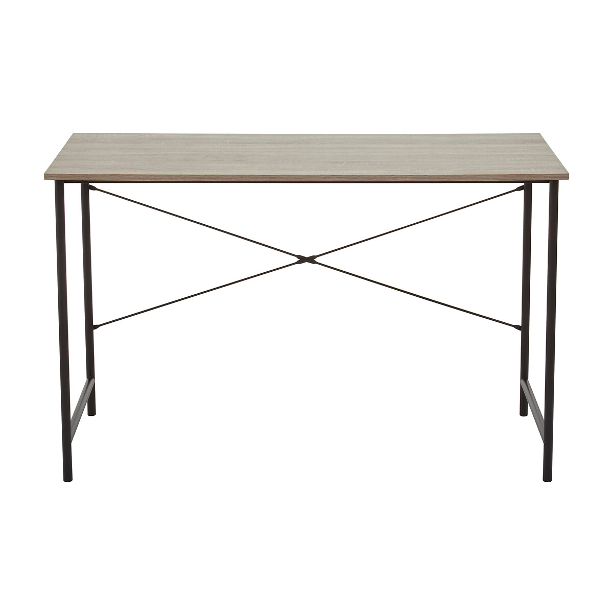 Riggs Oak Desk grey, SO'HOME