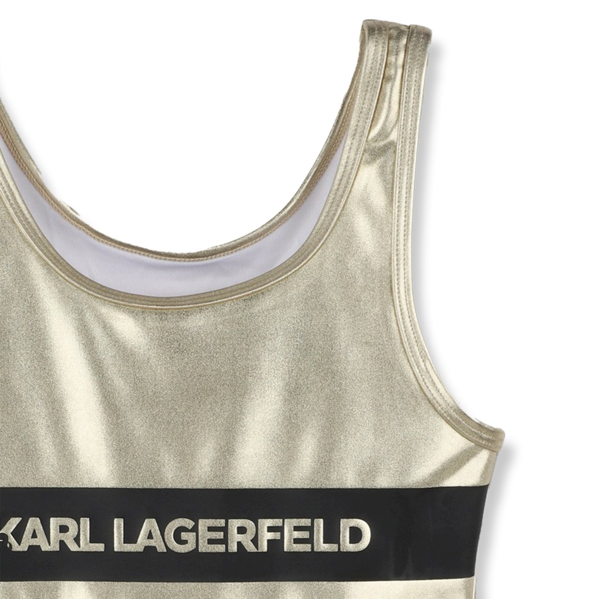 Maillot de bain une pièce golden, KARL LAGERFELD KIDS