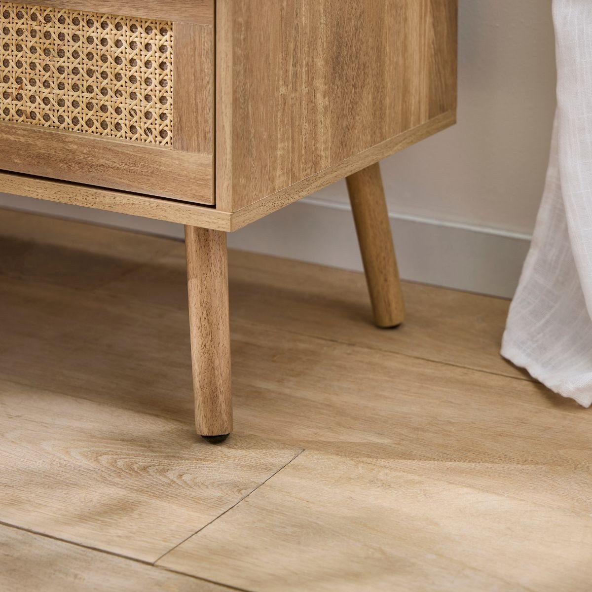 Commode 6 Tiroirs PALMO bois clair, CALICOSY