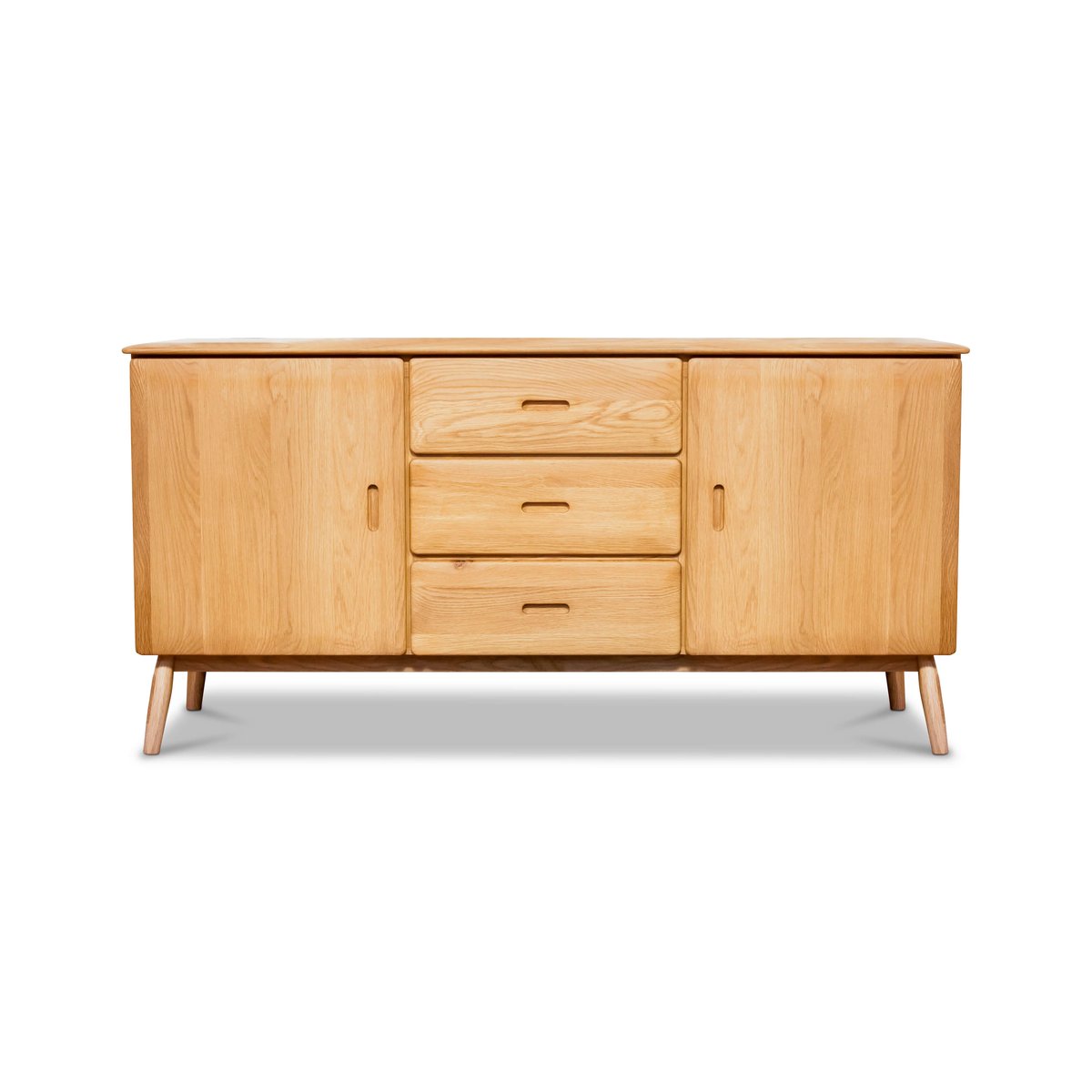 Buffet en chêne KADRELL bois clair, PRODUIT INTERIEUR BRUT