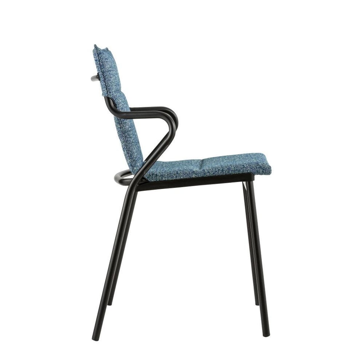 Fauteuil de repas matelassé - ANCÔNE cobalt, LAFUMA MOBILIER