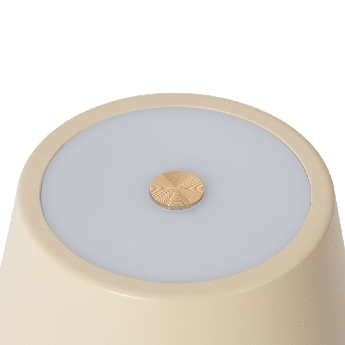Luminaire de terrasse en métal moderneLED beige, LINDBY