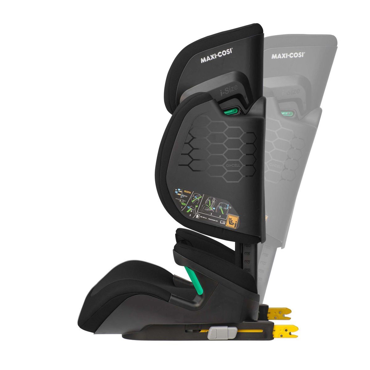 Siège auto enfant Rodifix R, i-Size, Isofix noir authentique, MAXI COSI