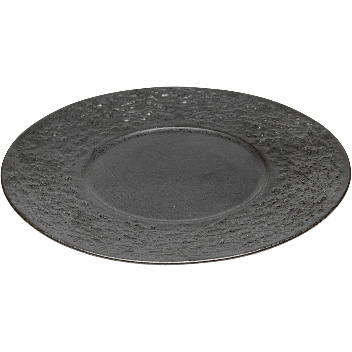 Piatto Cosmos Nero Ø21cm nero , KARE DESIGN