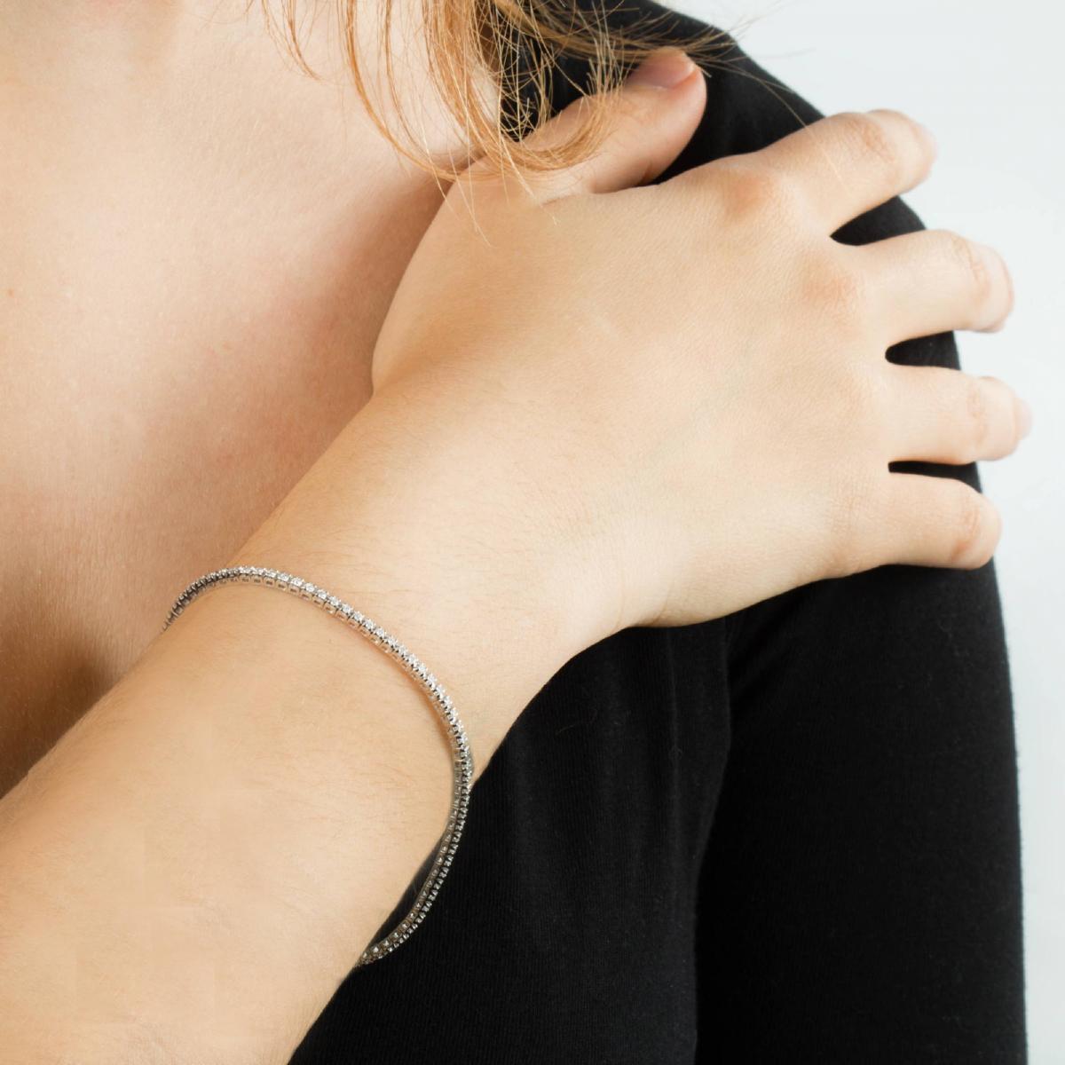 Bracelet en argent 925 B-TENNIS argent, BLUESPIRIT