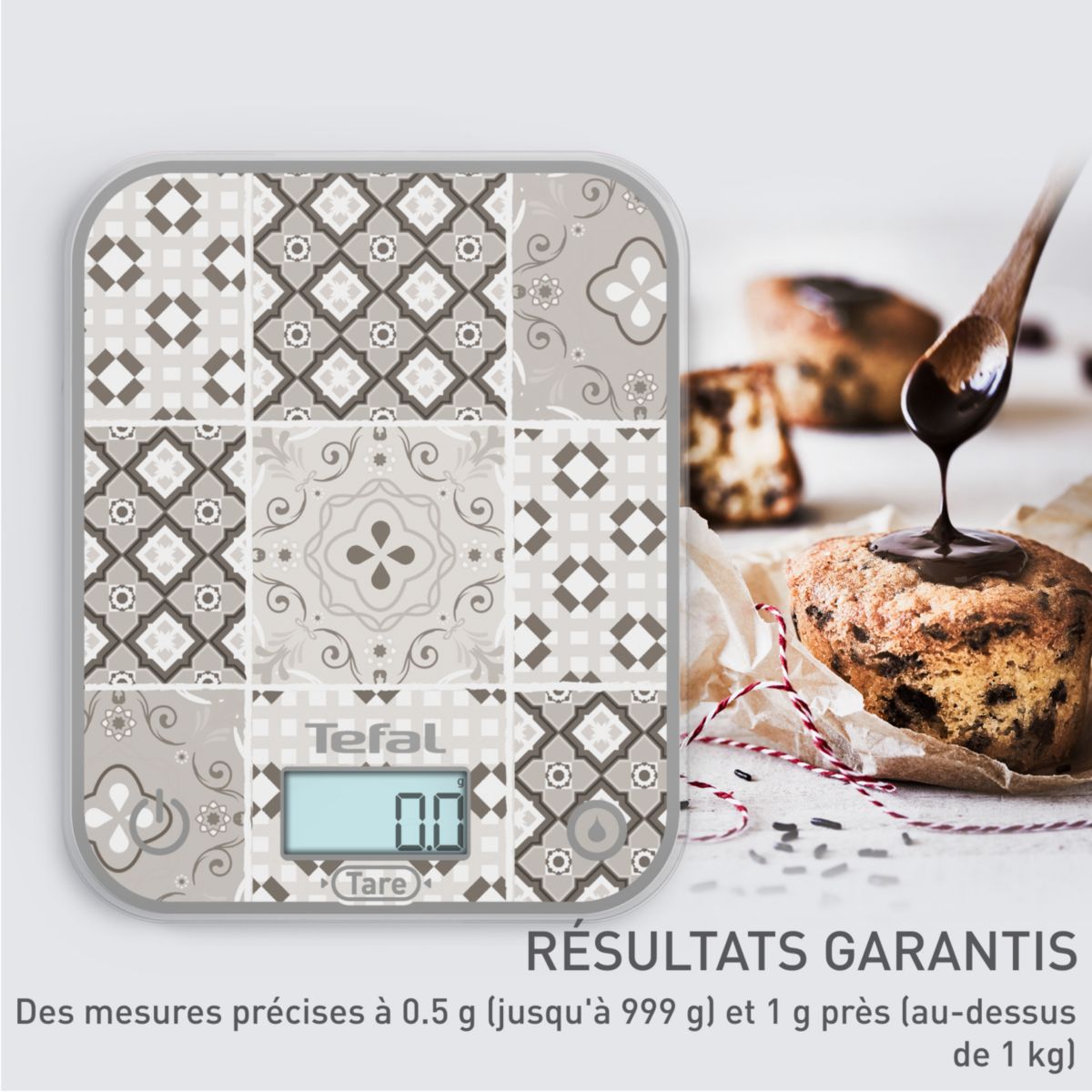 Balance de cuisine Optiss de cuisine BC50D6V0 couleur unique, TEFAL