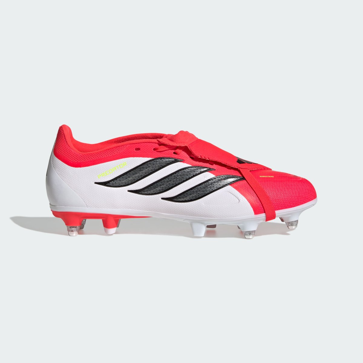 Chaussure De Football Languette Rabattue Predator League Terrain Gras Chaussure De Football Languette Rabattue Predator League Terrain Gras lucid red / core black / cloud white, adidas Performance