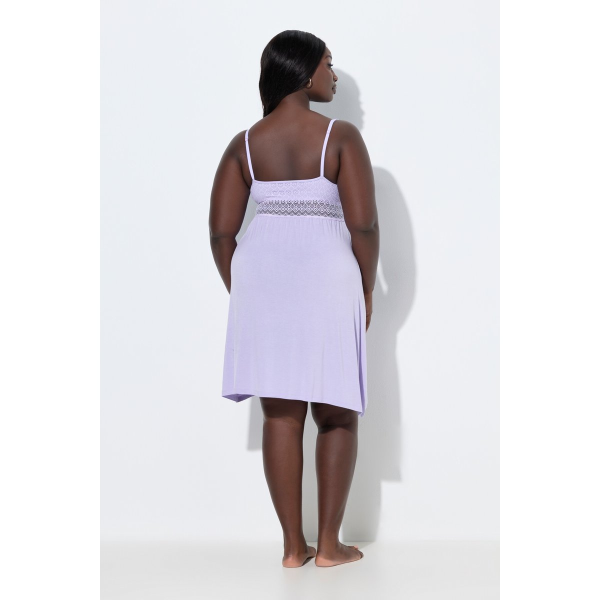 Nuisette TRUYOU en dentelle rose mauve, ULLA POPKEN