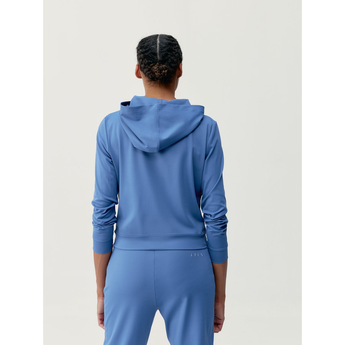 Veste de sport zippée Performance Athleisure NOVA bleu céleste, BORN