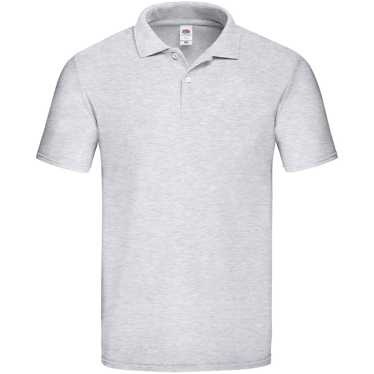 Polo ORIGINAL gris, FRUIT OF THE LOOM