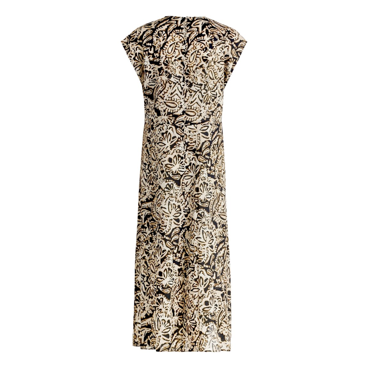 Robe longueur midi à motifs nature/black, CARTOON