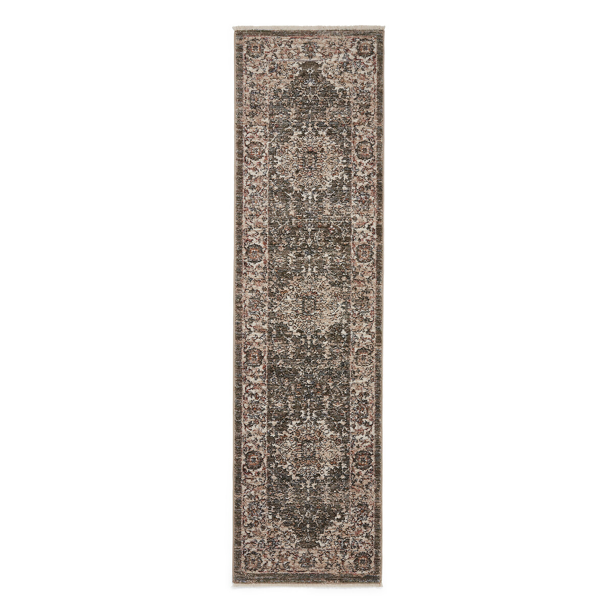Vintage Border Faded Runner green, SO'HOME