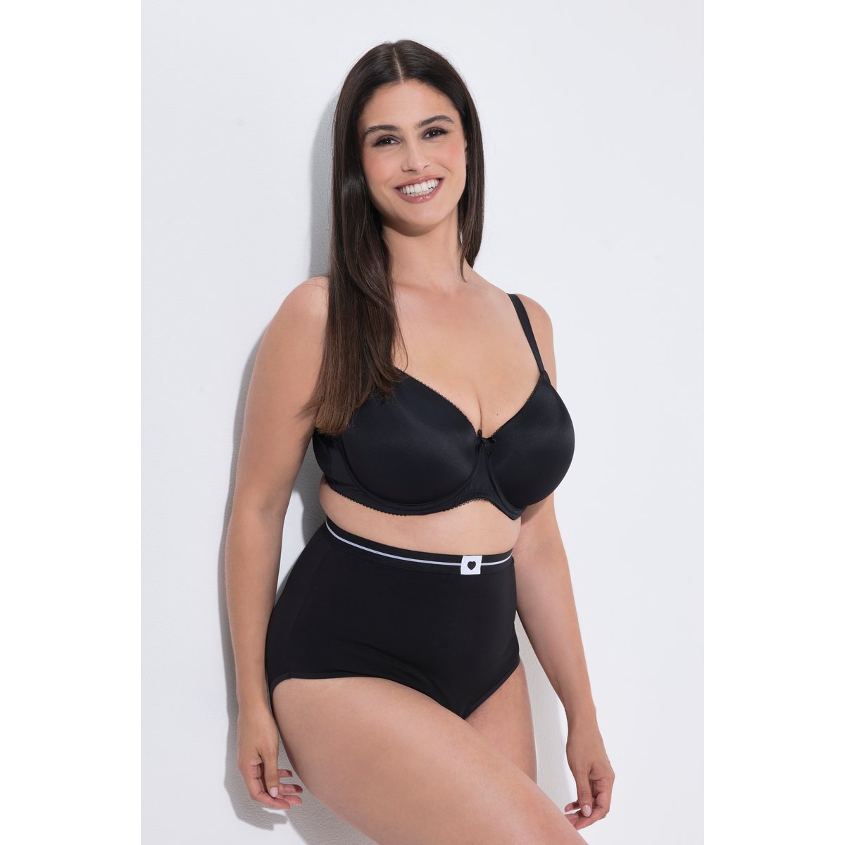 Lot de 3 culottes maxi noir, ULLA POPKEN