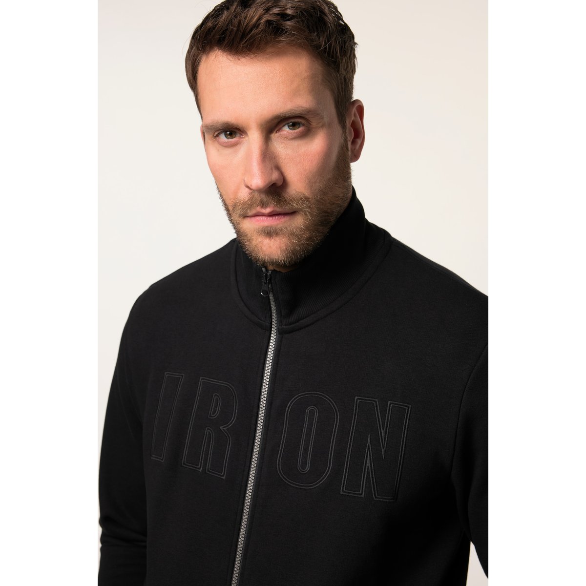 Veste en molleton collection Fitness noir, JP1880