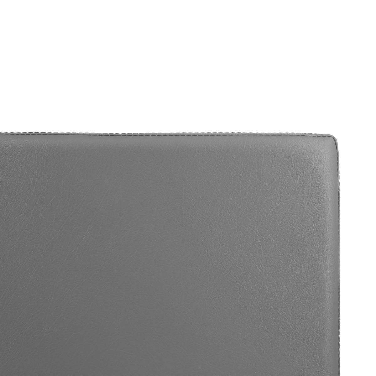 Banc coffre de rangement pliable AKENO gris, ATMOSPHERA