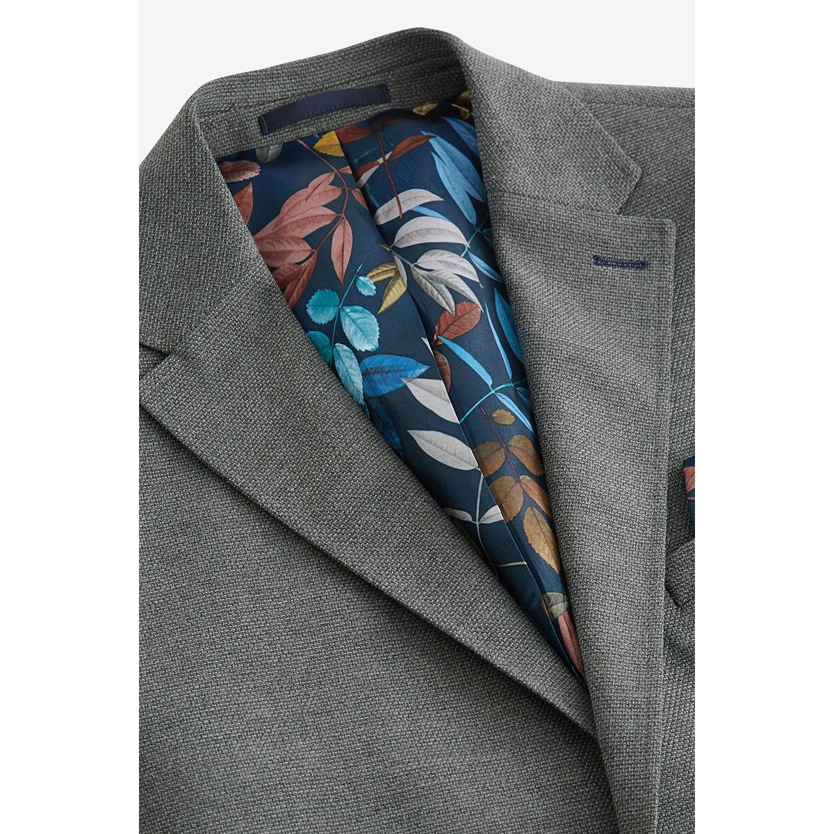 Blazer habillé texturé gris, NEXT
