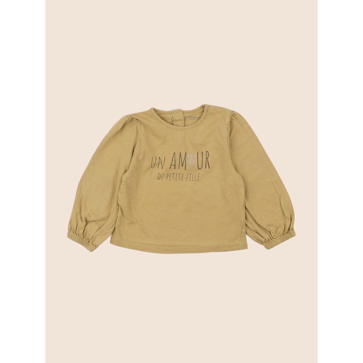 Tee-shirt - Très bon état jaune, VERTBAUDET