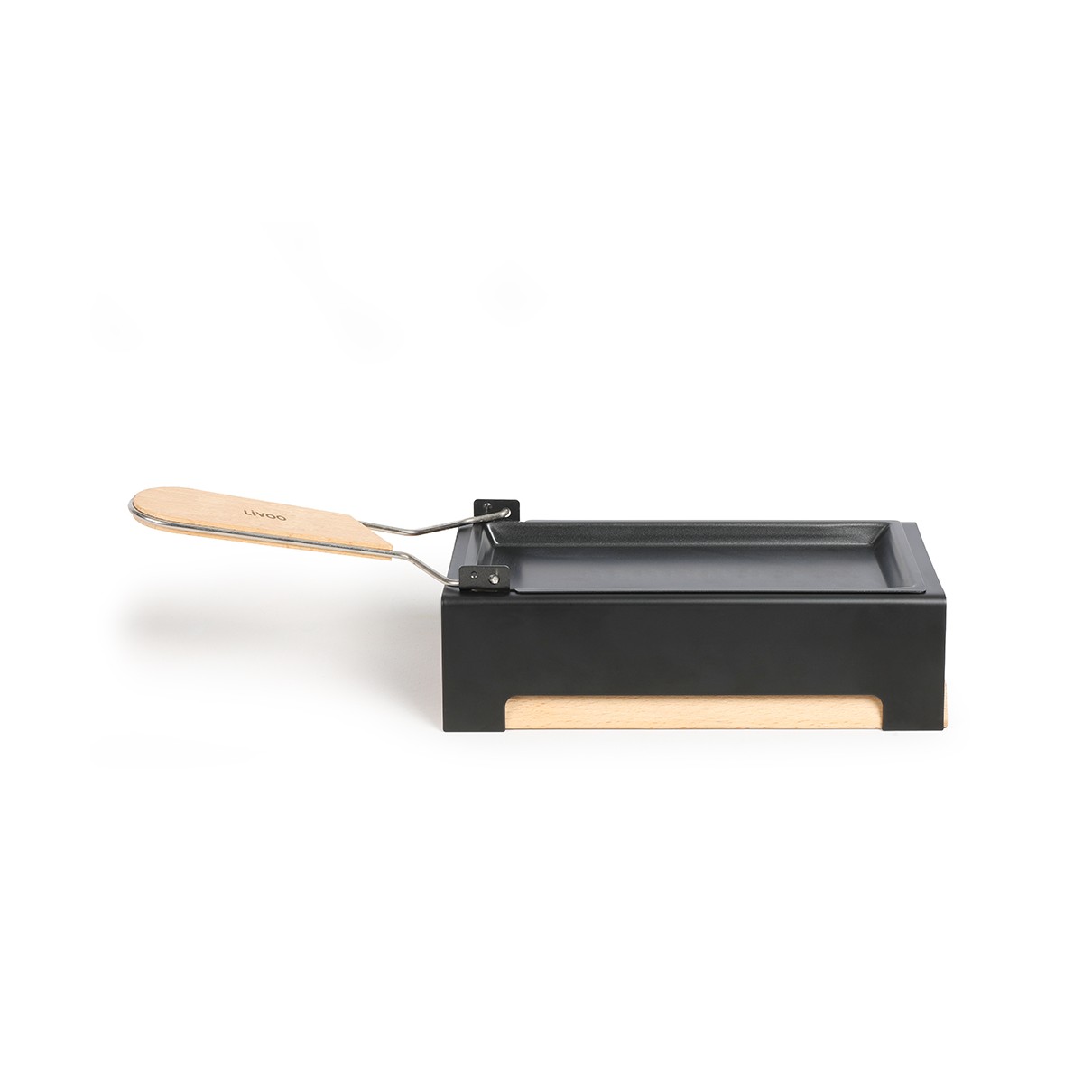 Raclette à la bougie noir, LIVOO