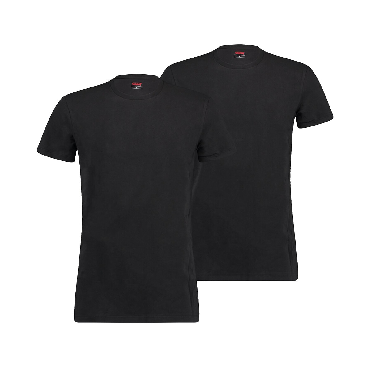 Lot de 2 t-shirts col rond noir + noir, LEVI'S