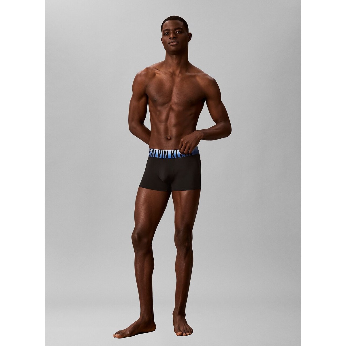Lot de 3 caleçons, Intense power Microf noir + noir + noir, CALVIN KLEIN UNDERWEAR